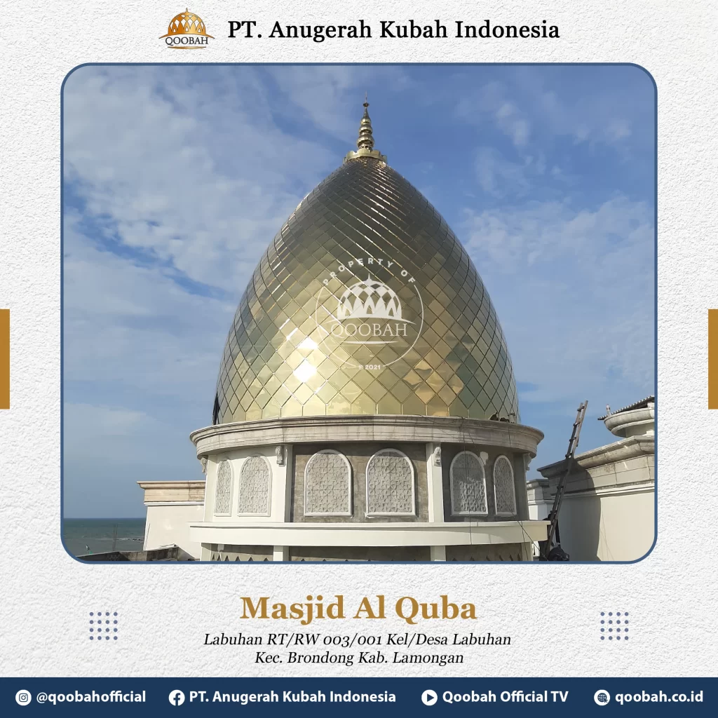 harga kubah masjid galvalum