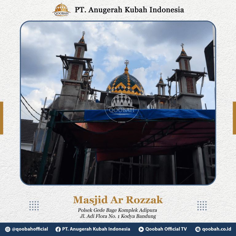 jual kubah masjid bandung