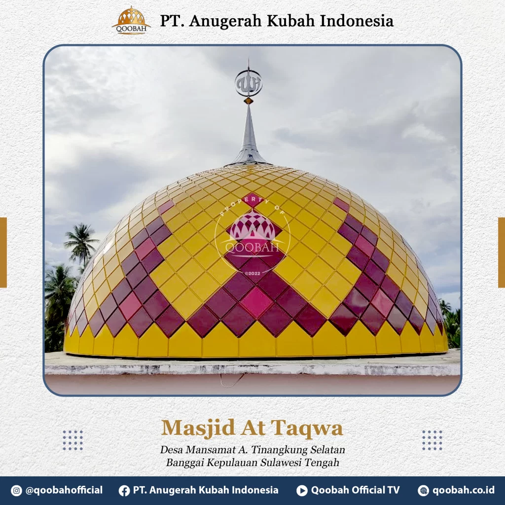 harga kubah masjid galvalum