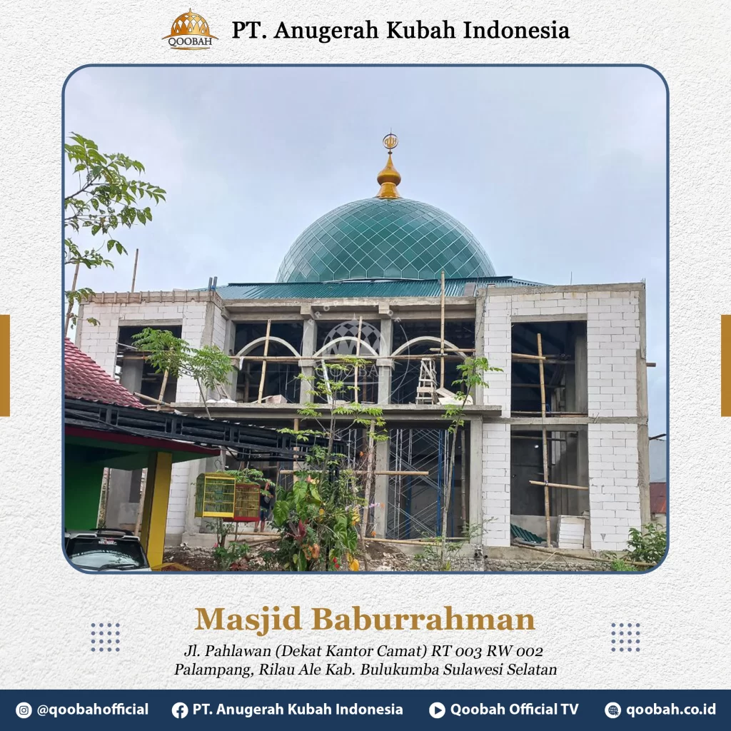 harga kubah masjid galvalum