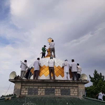 harga kubah masjid enamel - kubah enamel adalah