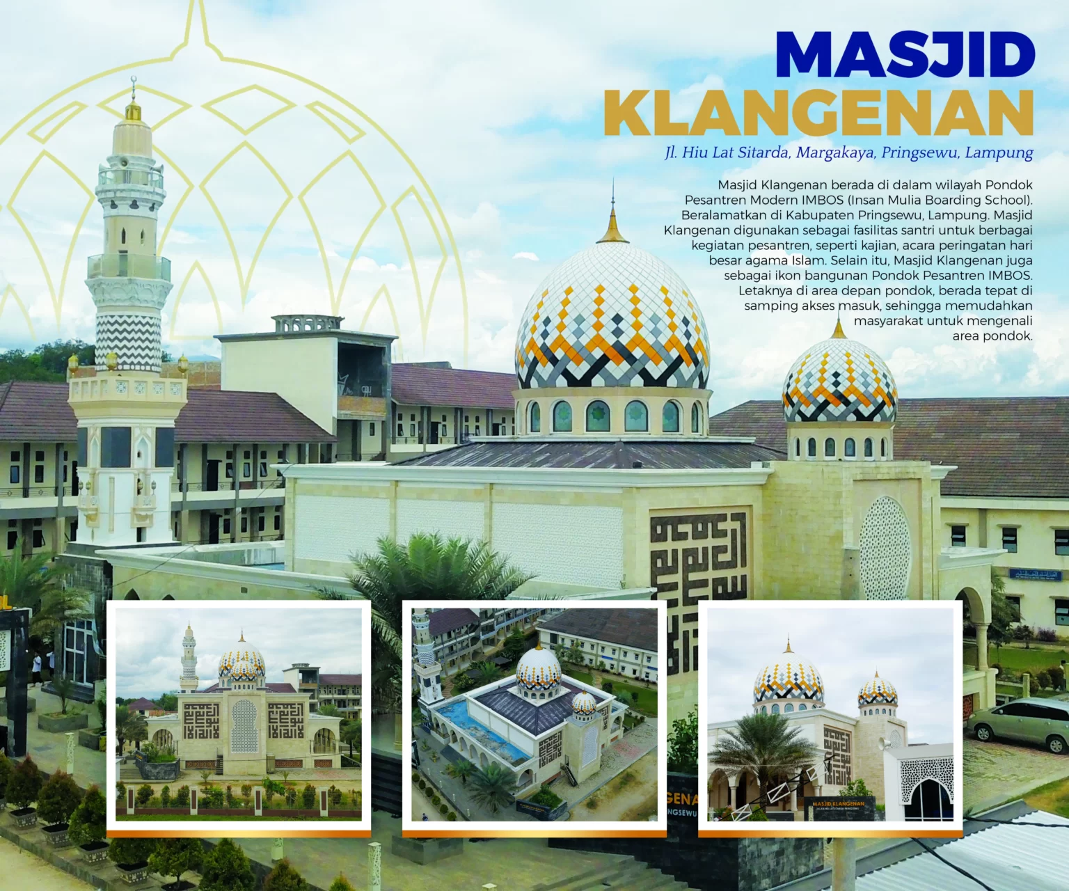 karya kubah masjid qoobah