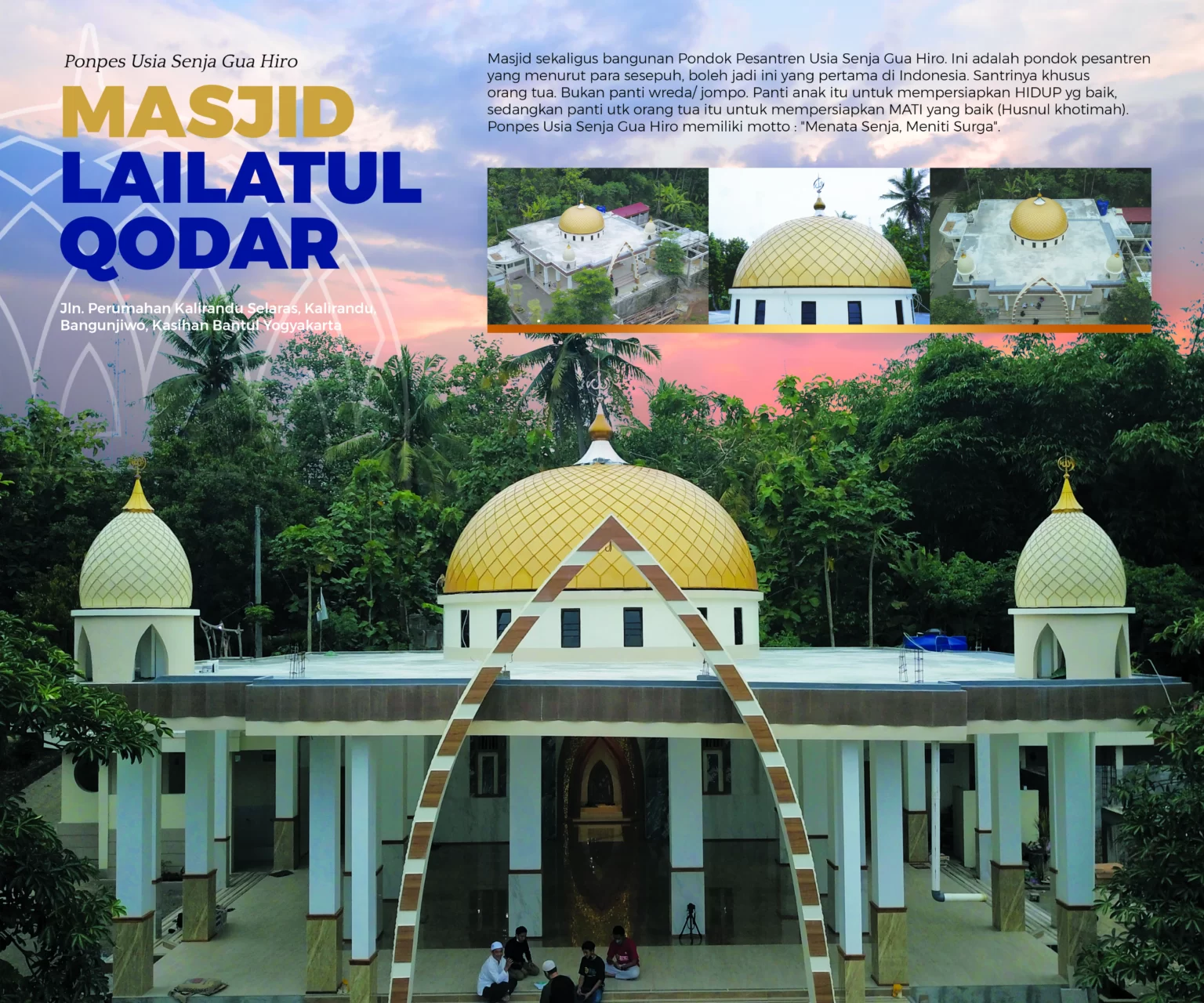 karya kubah masjid qoobah