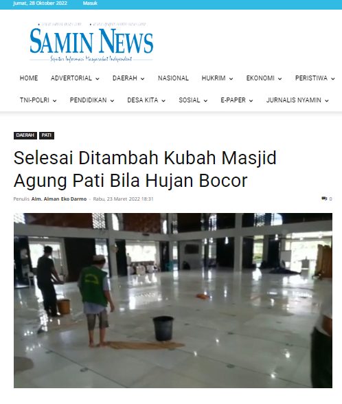 masalah kubah