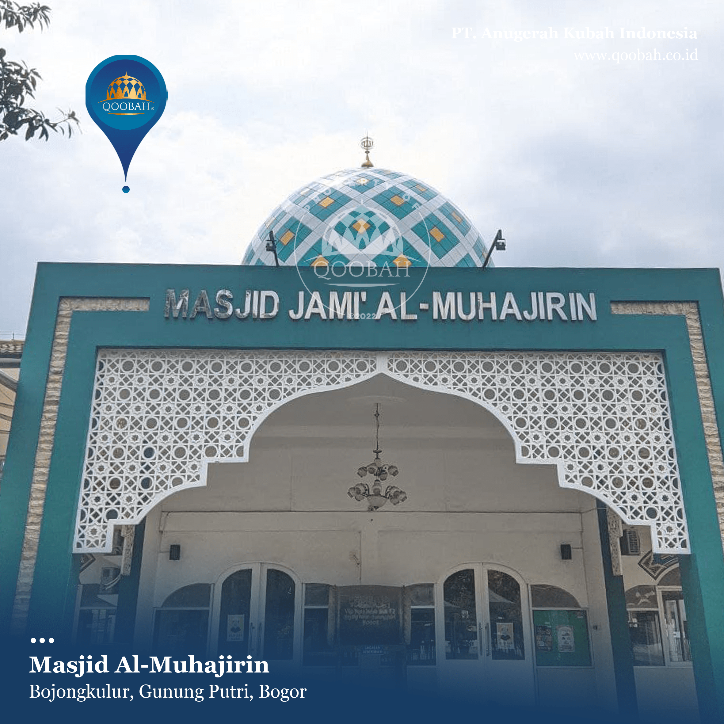 kubah masjid di bogor