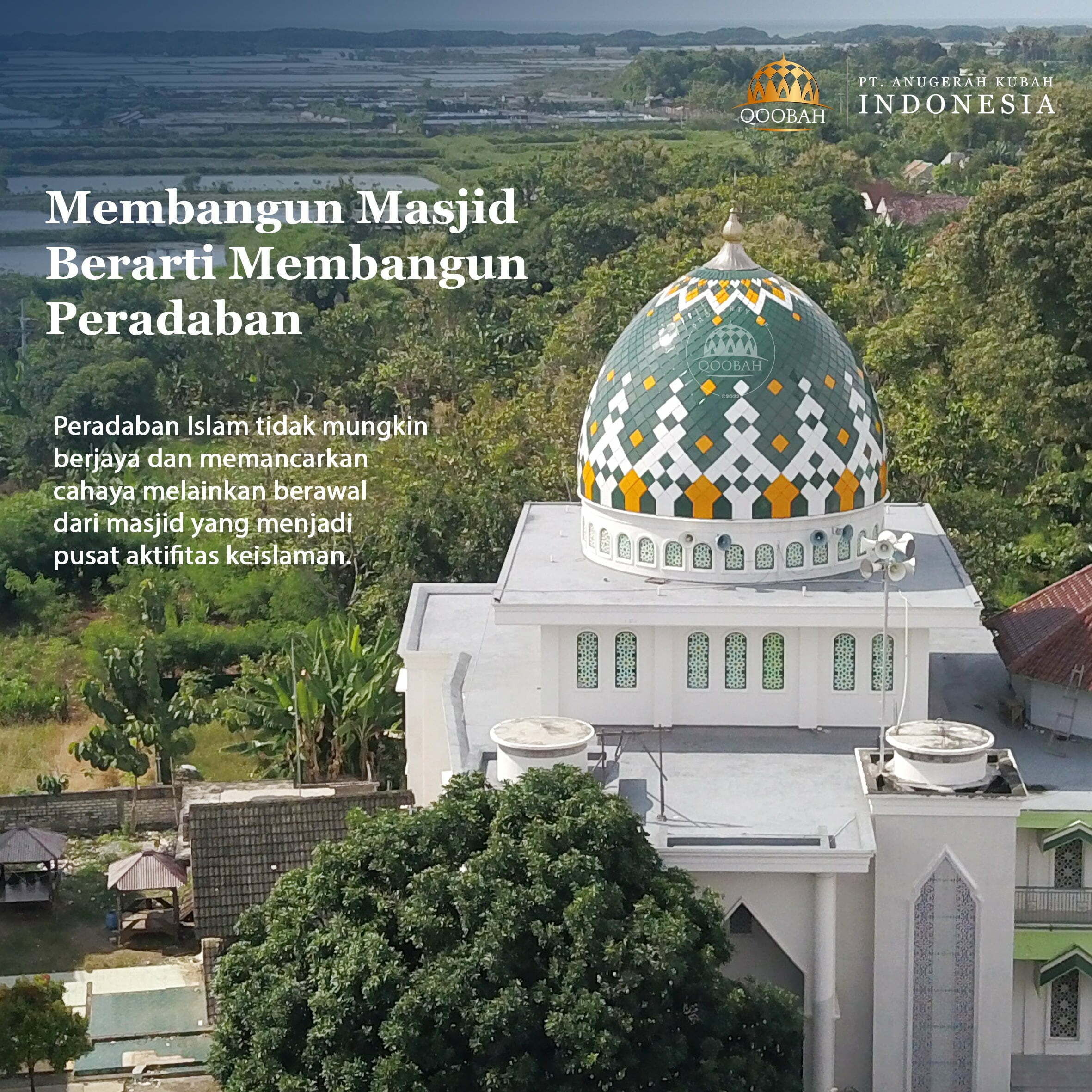 harga kubah masjid gorontalo