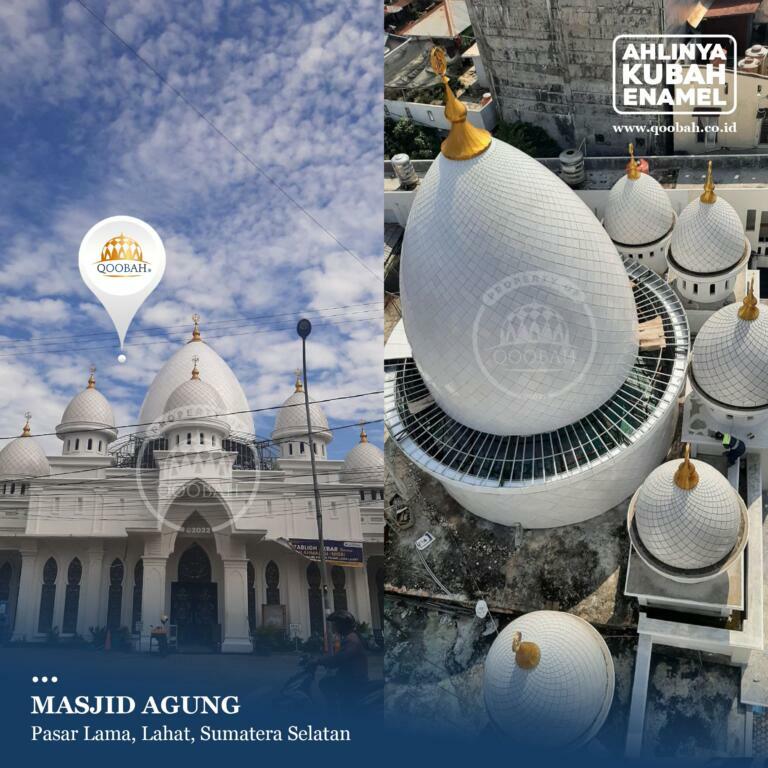 jual kubah masjid lahat sulawesi selatan