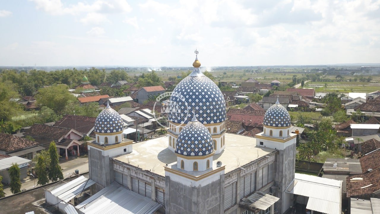 harga kubah masjid enamel by qoobah