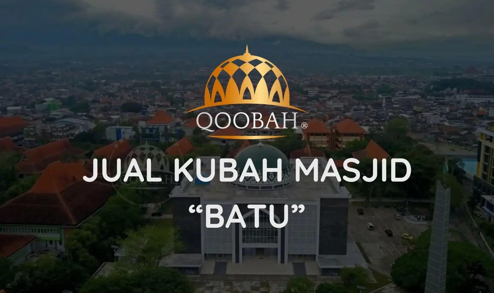 jual kubah masjid enamel batu
