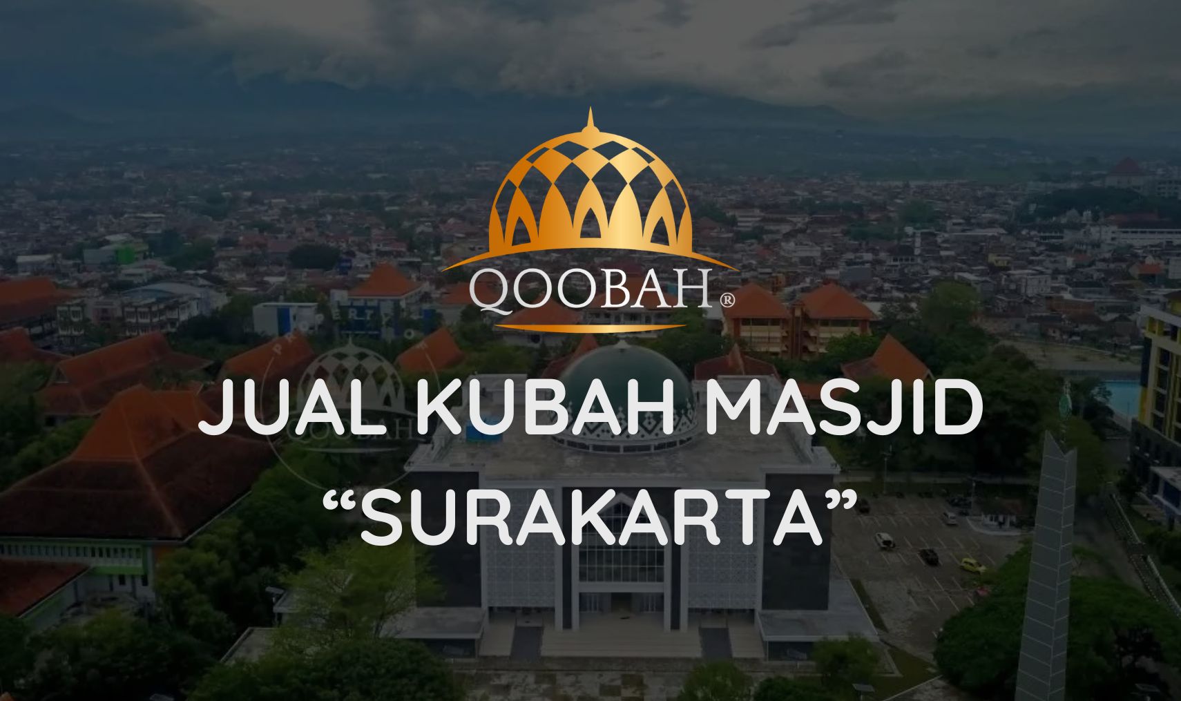jual kubah masjid enamel surakarta