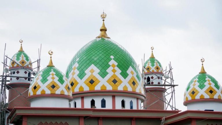 kubah masjid enamel vs beton