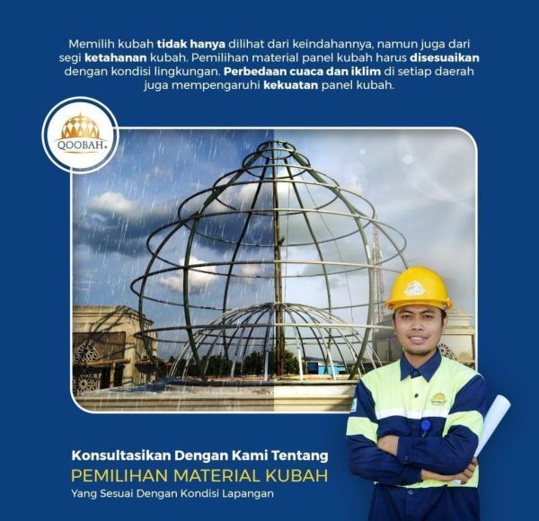 harga kubah enamel